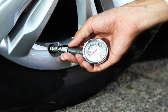 Tire Inspection & Pressure Adjustment
