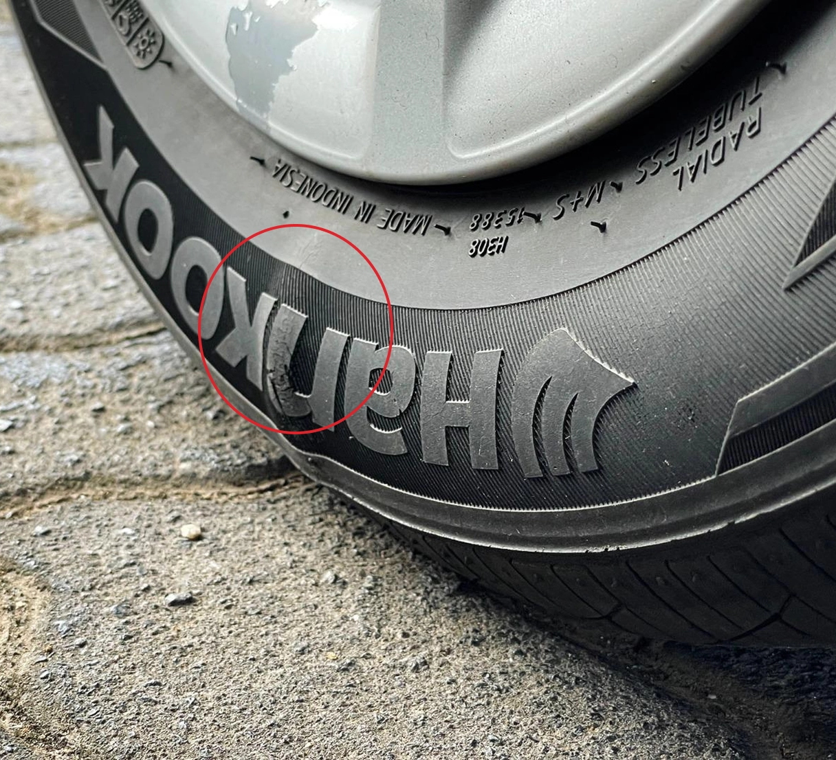 Bulge or Blister on Sidewall