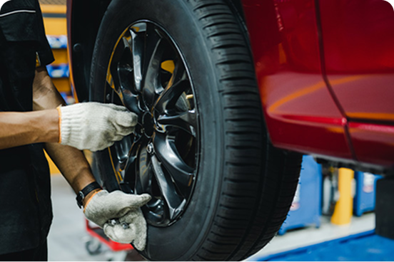 Tire Inspection & Pressure Adjustment