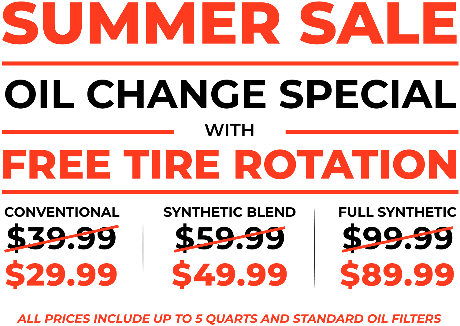Oil Change With Free Digital Inspection