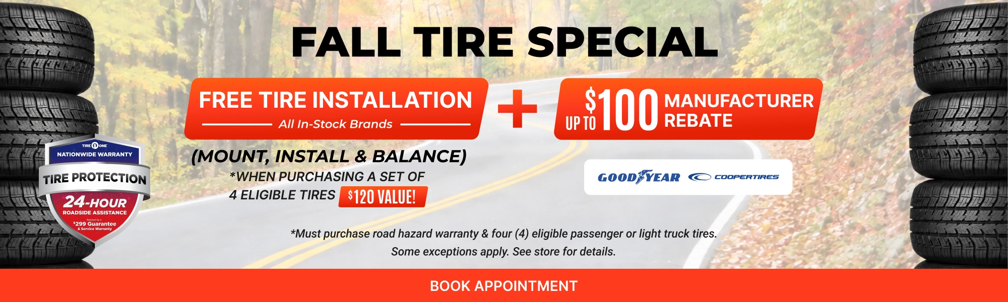 goodyear coopertire tire manufacturer rebate